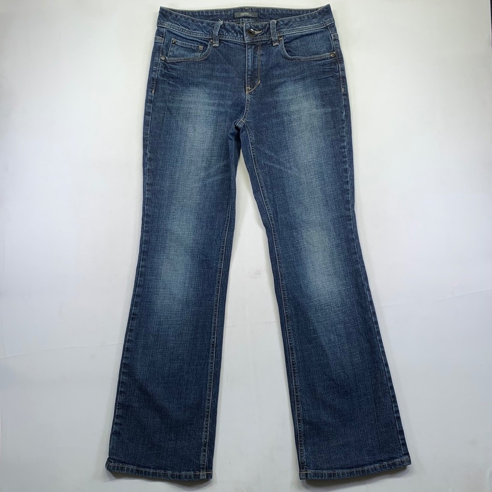 Esprit Denim Star Straight Leg Jeans Womens Size 32x32 Blue Wash Casual Y2k